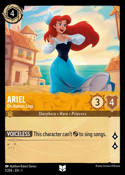 Ariel - On Human Legs