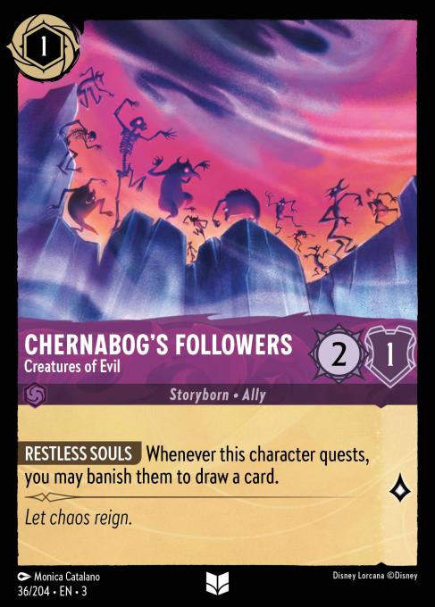 Chernabog's Followers - Creatures of Evil