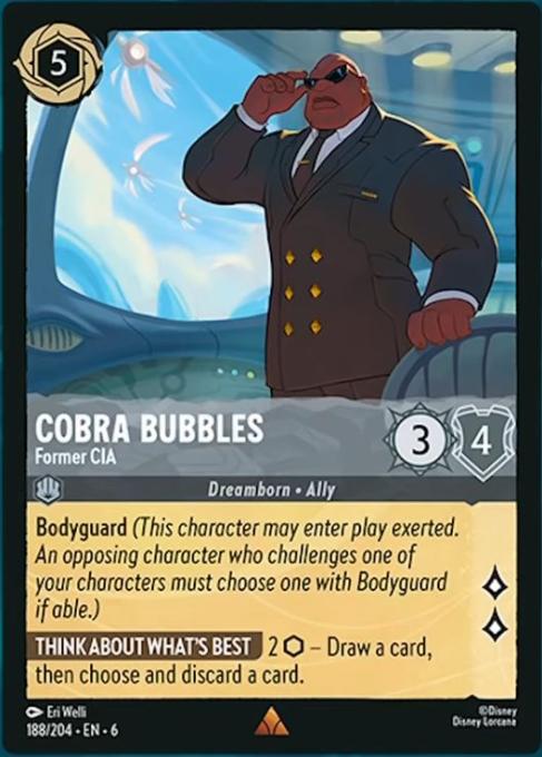 Cobra Bubbles - Former CIA