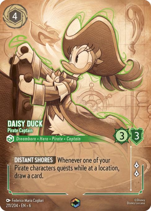 Daisy Duck - Pirate Captain