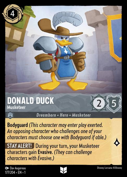 Donald Duck - Musketeer