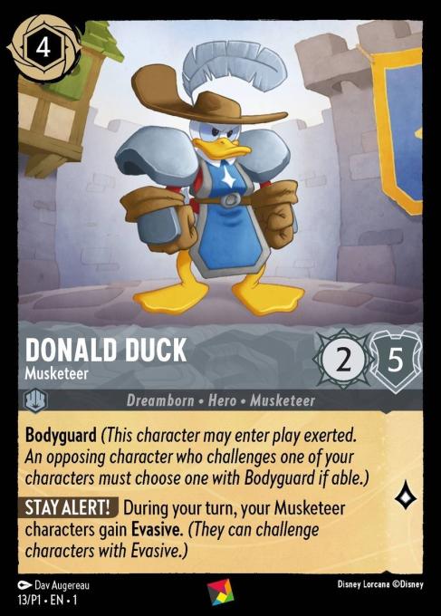 Donald Duck - Musketeer