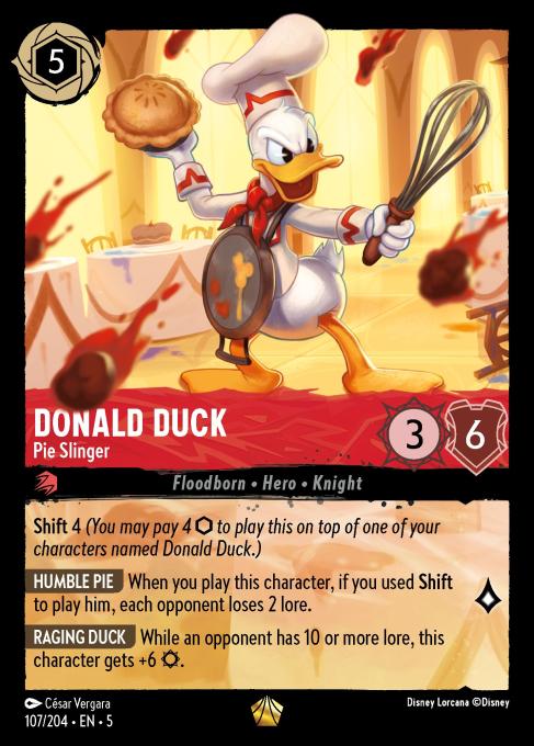 Donald Duck - Pie Slinger