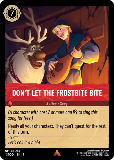 Don't Let The Frostbite Bite