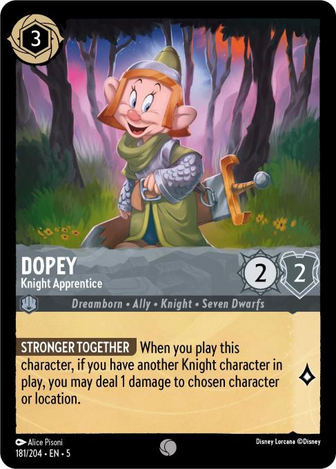 Dopey - Knight Apprentice