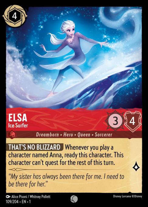 Elsa - Ice Surfer