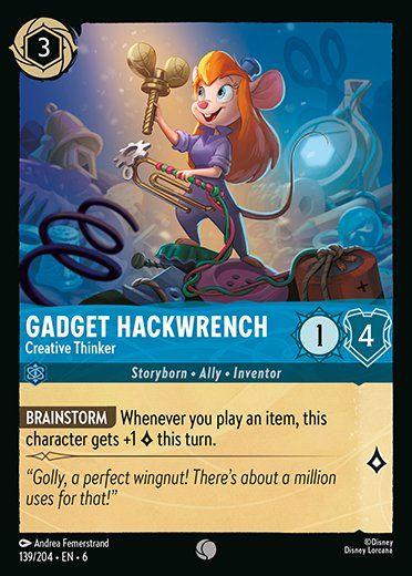 Gadget Hackwrench - Creative Thinker