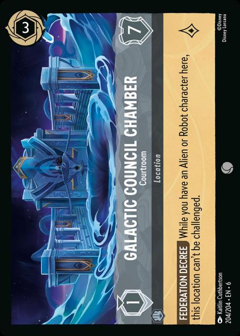 Galactic Council Chamber - Courtroom