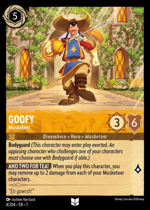 Goofy - Musketeer