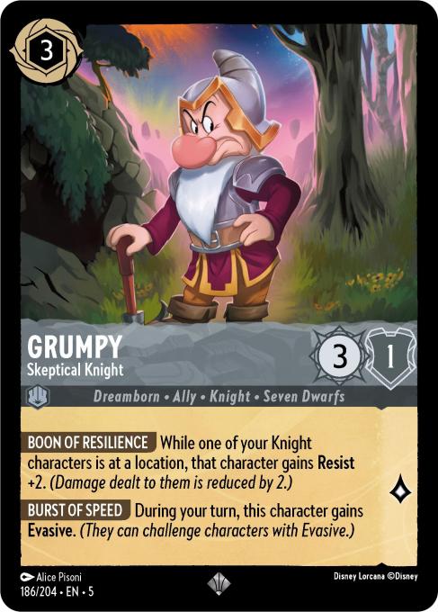 Grumpy - Skeptical Knight