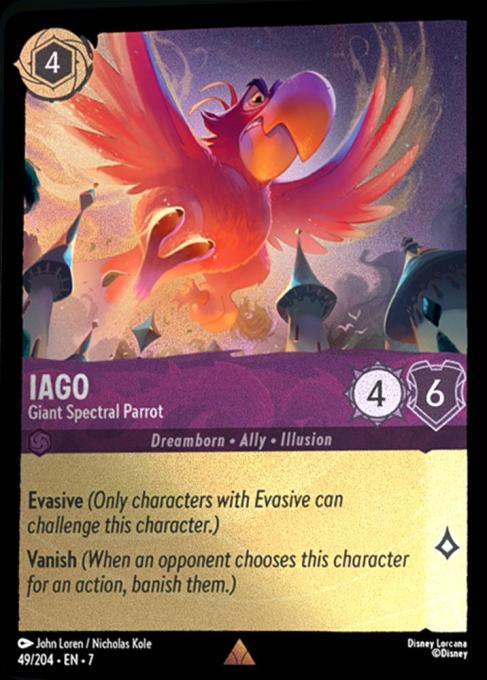 Iago - Giant Spectral Parrot