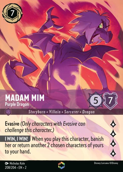 Madam Mim - Purple Dragon