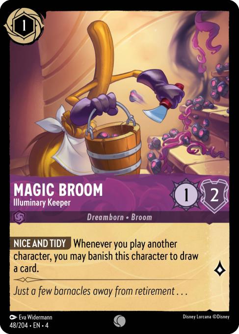 Magic Broom - Illuminary Keeper