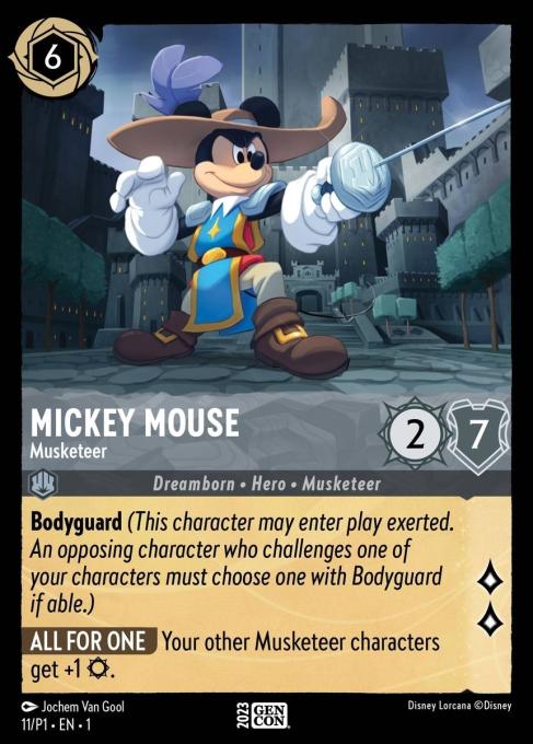 Mickey Mouse - Musketeer