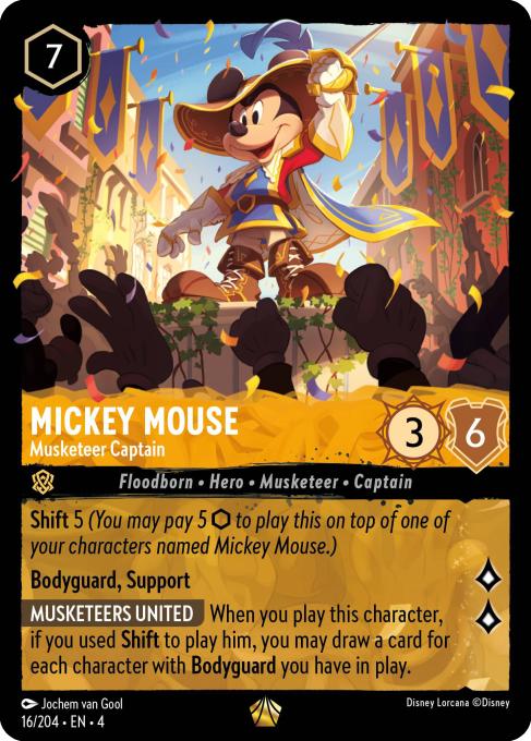 Mickey Mouse - Musketeer Captain