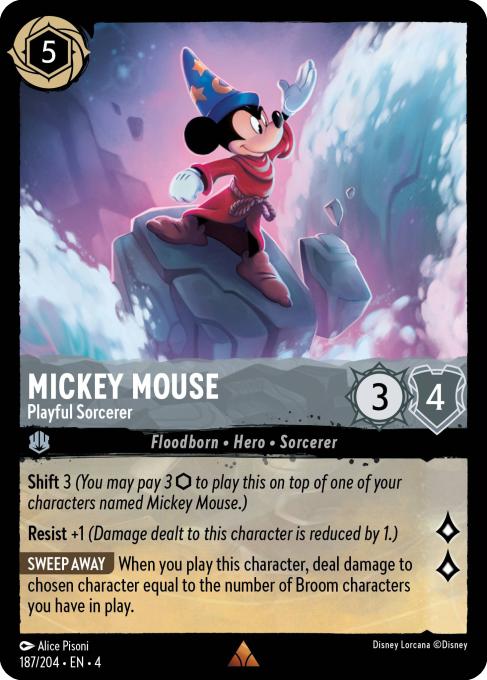 Mickey Mouse - Playful Sorcerer