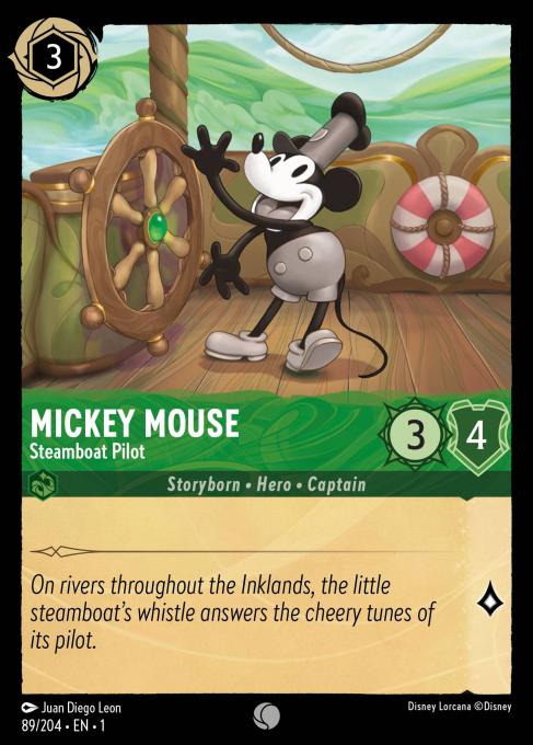 Mickey Mouse - Steamboat Pilot