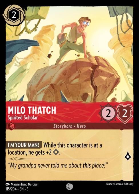 Milo Thatch - Spirited Scholar