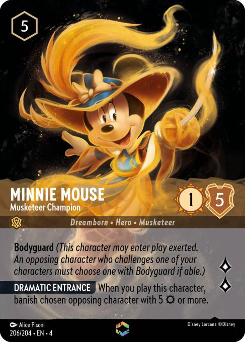 Minnie Mouse - Musketeer Champion