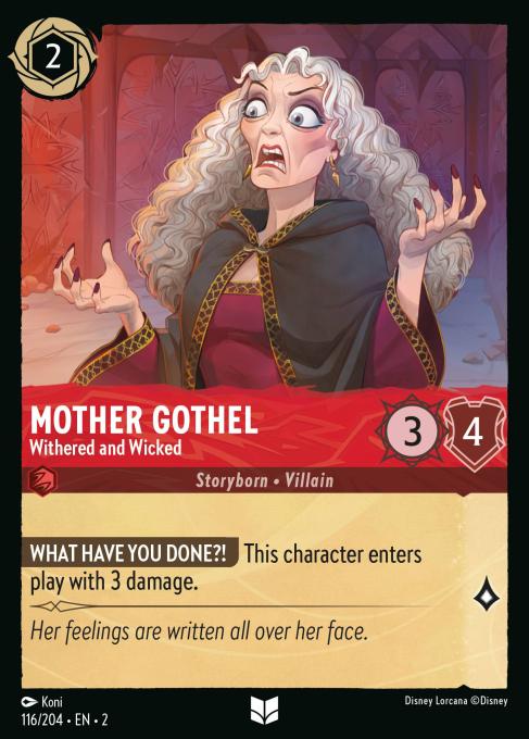 Mother Gothel - Withered and Wicked