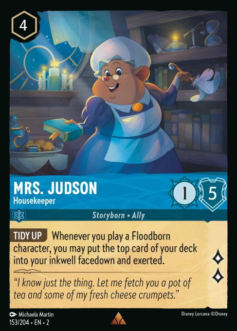 Mrs. Judson - Housekeeper