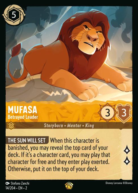 Mufasa - Betrayed Leader