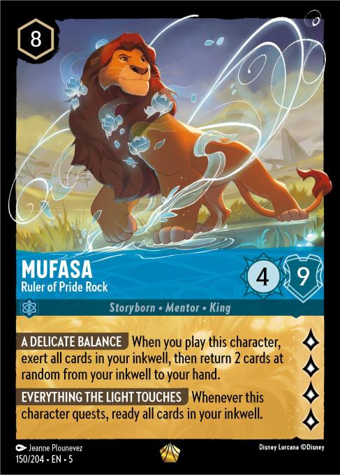 Mufasa - Ruler of Pride Rock