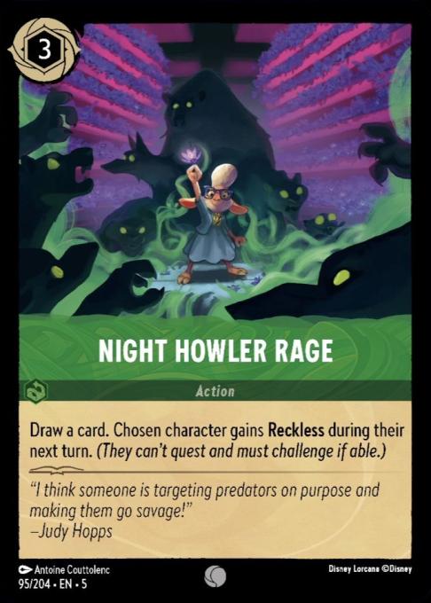 Night Howler Rage