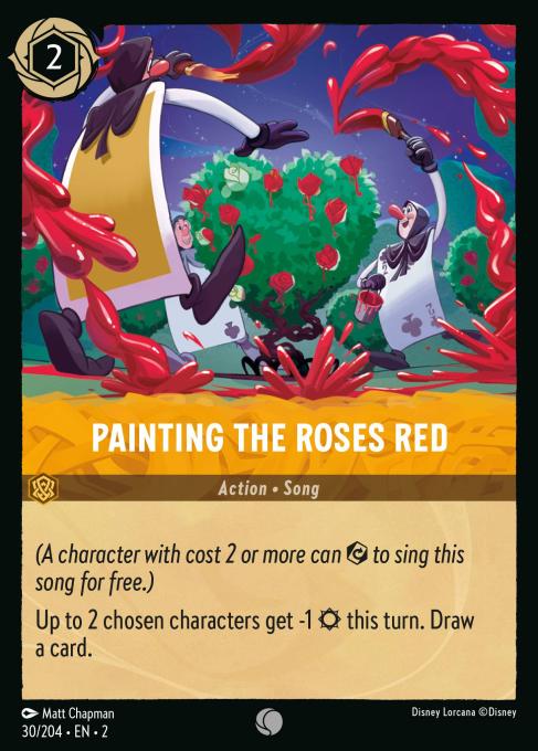 Painting the Roses Red