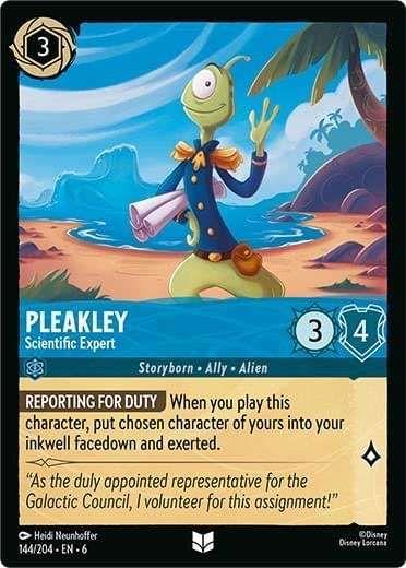 Pleakley - Scientific Expert