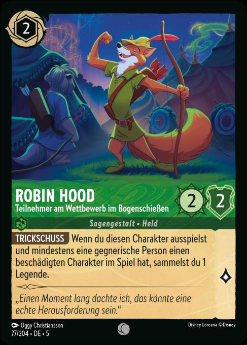 Robin Hood - Archery Competitor