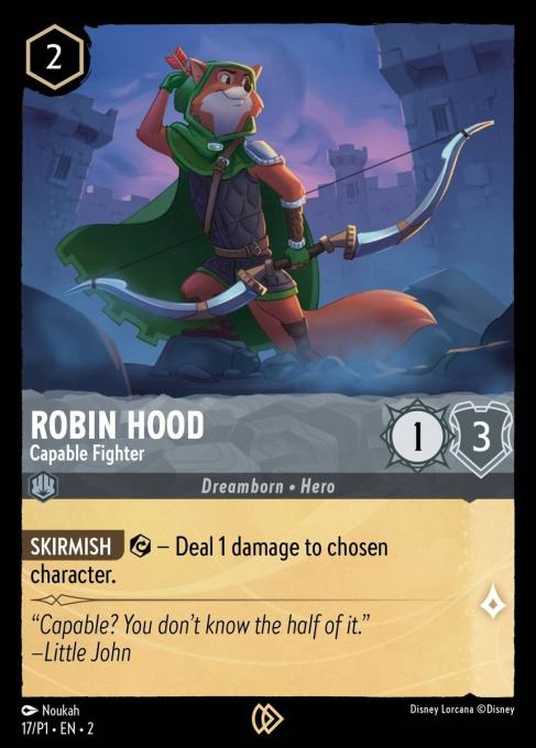 Robin Hood - Capable Fighter