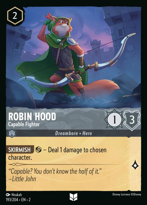 Robin Hood - Capable Fighter