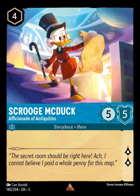 Scrooge Mcduck - Afficionado of Antiquities