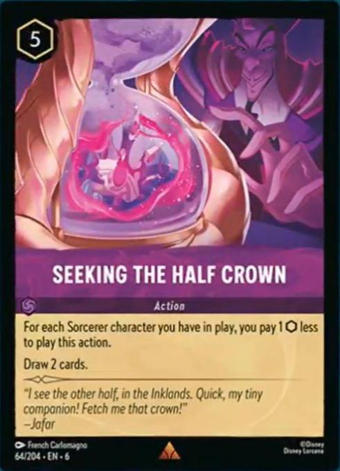 Seeking The Half Crown