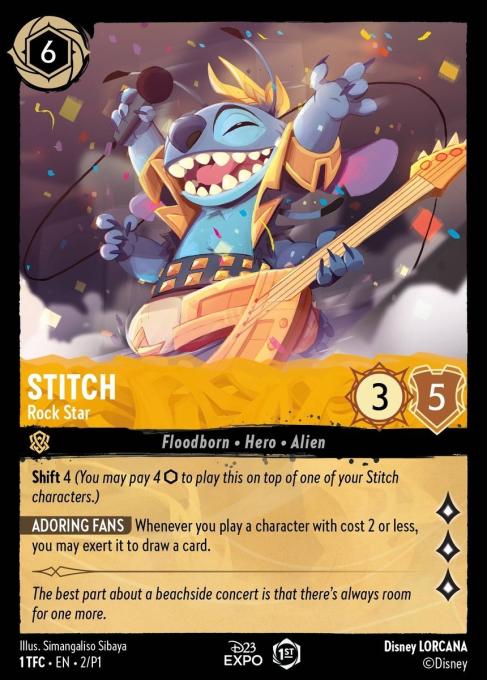 Stitch - Rock Star