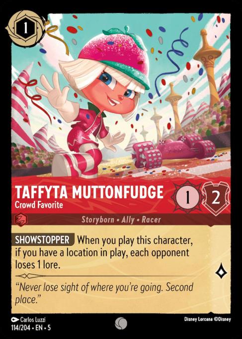 Taffyta Muttonfudge - Crowd Favorite