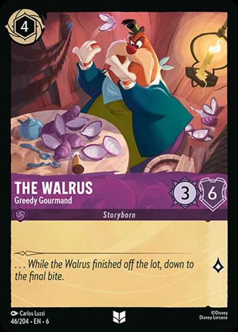 The Walrus - Greedy Gourmand