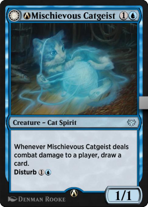 A-Mischievous Catgeist // A-Catlike Curiosity