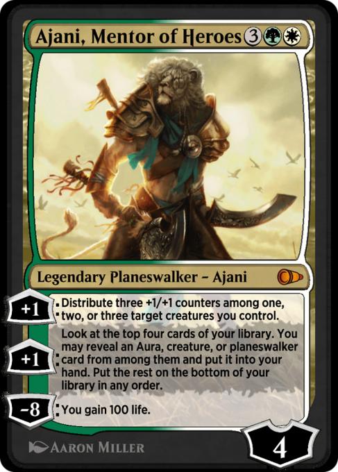 Ajani, Mentor of Heroes