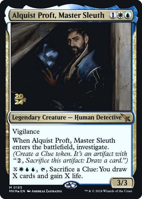 Alquist Proft, Master Sleuth