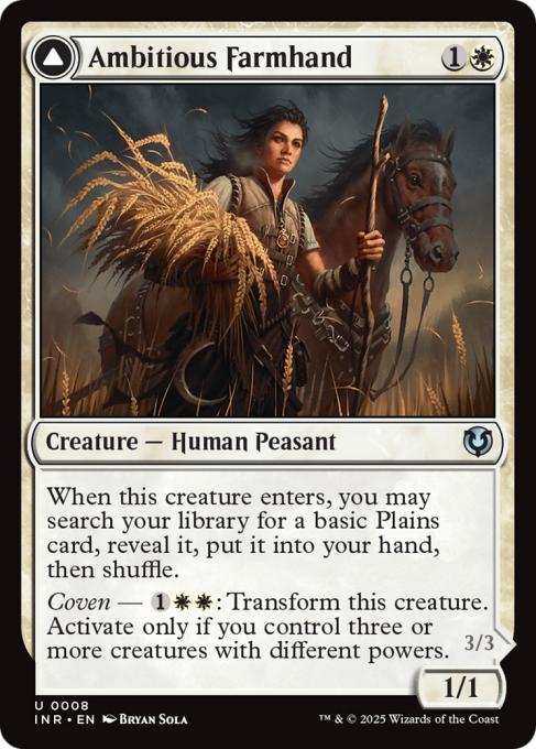 Ambitious Farmhand // Seasoned Cathar