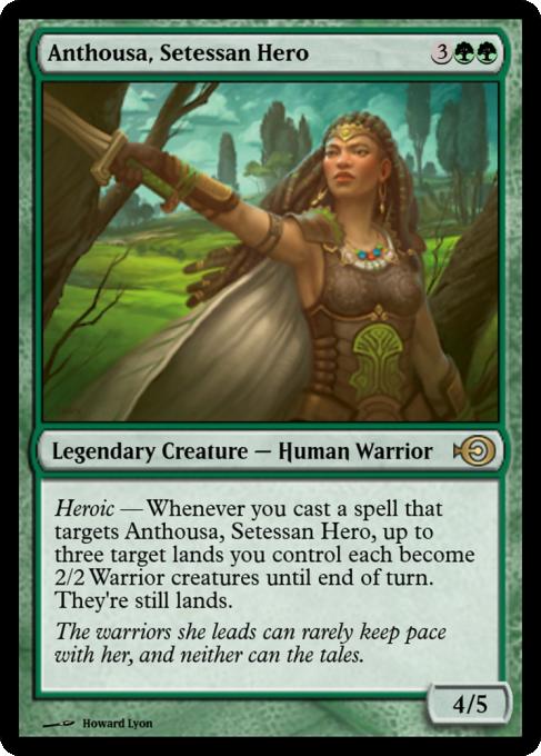 Anthousa, Setessan Hero