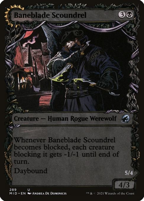 Baneblade Scoundrel // Baneclaw Marauder