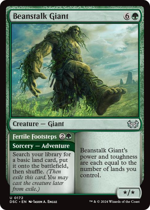 Beanstalk Giant // Fertile Footsteps