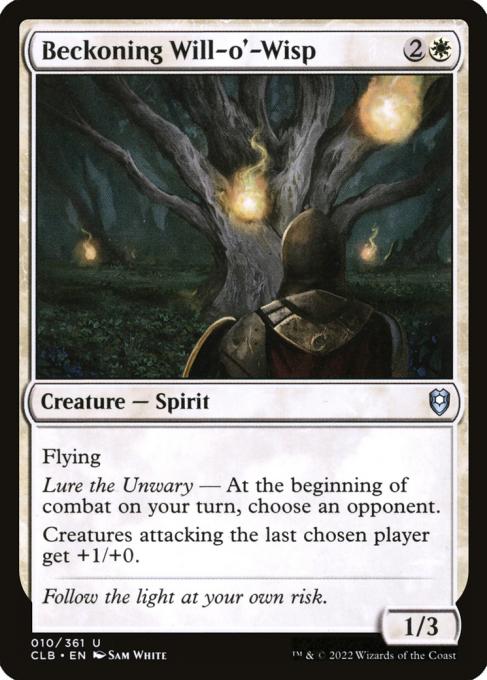 Beckoning Will-o'-Wisp