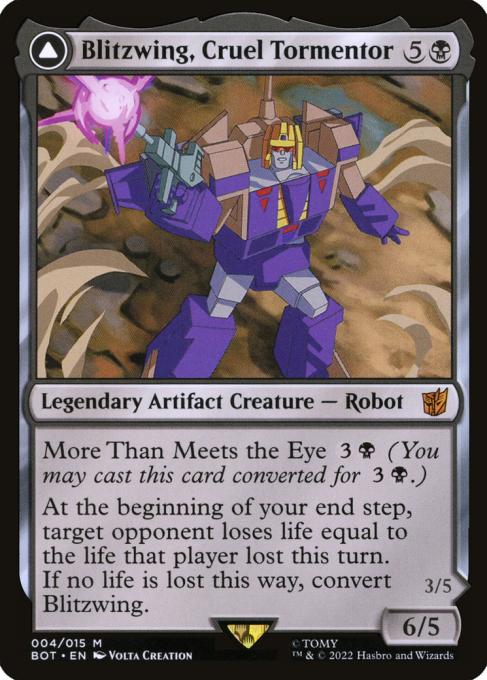 Blitzwing, Cruel Tormentor // Blitzwing, Adaptive Assailant