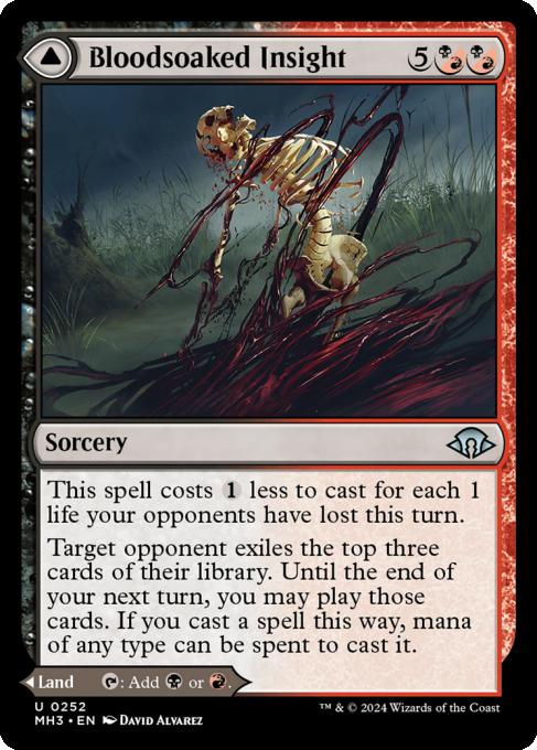 Bloodsoaked Insight // Sanguine Morass