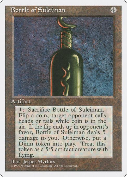 Bottle of Suleiman