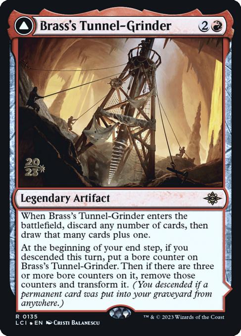 Brass's Tunnel-Grinder // Tecutlan, the Searing Rift